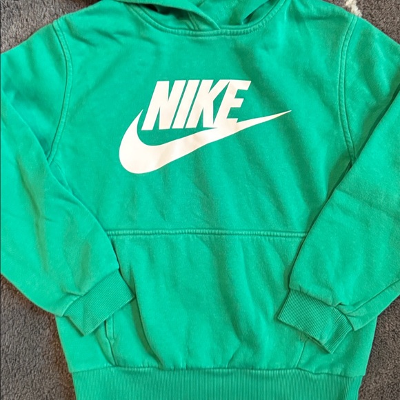Nike Kid’s Green Hoodie, Medium - Picture 4 of 6